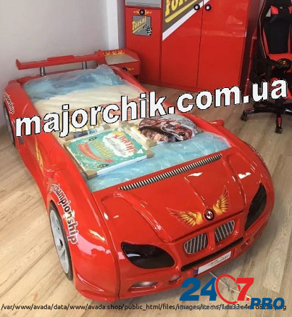Кровать машина БМВ машинка Турецкая кровать машина + Подарок Odessa - photo 4