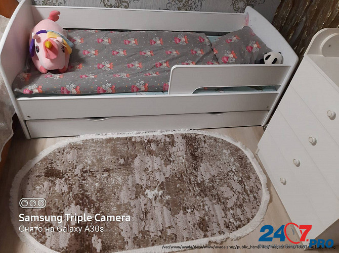 Кровать Киндер Кул детская кровать с бортиком съемным Доставка Бесплатная Одесса - изображение 1