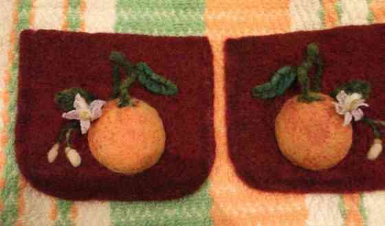 Декоративные карманы. Апельсин. Cheboksary
