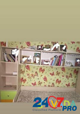 Детская двухярусная кровать с мебелью Тимашевск - изображение 2
