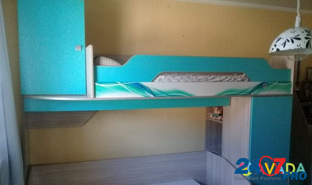 Двух яросноя детская кровать с модулями Казань - изображение 2