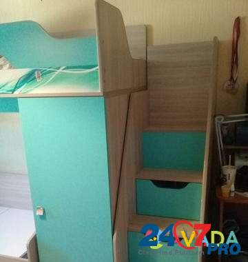 Двух яросноя детская кровать с модулями Kazan' - photo 6