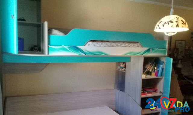Двух яросноя детская кровать с модулями Казань - изображение 5