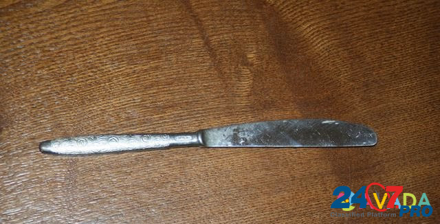 Нож раскладной столовый перочинный СССР Тамбов - изображение 5