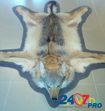 Коврик из шкуры волка Yuzha - photo 1