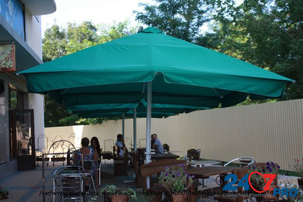 Зонты 3х3 м. и 4х4 м. для кафе, пляжей, ресторанов Krasnodar - photo 2