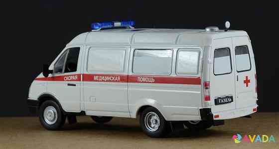 Автомобиль на службе №11 Газ-32214 "Газель" Скорая медицинская помощь Lipetsk