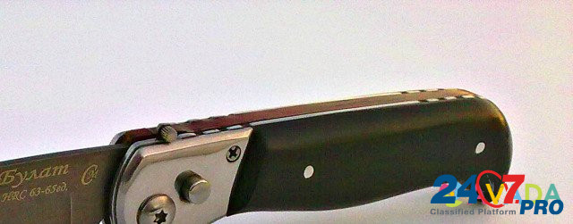 Нож выкидной Ручной Работы "Коршун" Булат Граб Калининград - изображение 3