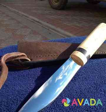 Кованый Якутский нож ручной работы Samara