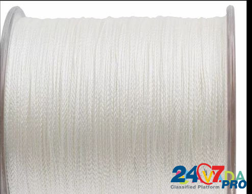 Леска плетеная, 300 м 0.10 мм, 10 LB, 4,5 кг. на р Bryanskoye - photo 2
