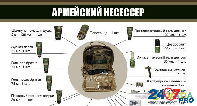 Несессер армейский стандарт (сумка+ 20 предметов) Нижний Новгород - изображение 3