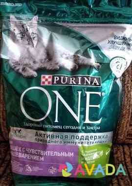 Purina One для кошек пакет 0,75 кг Tula