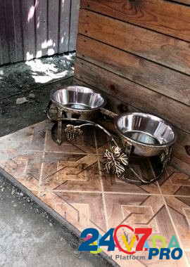 Подставка для чашек мисок для собак кованная Славянск-на-Кубани - изображение 2