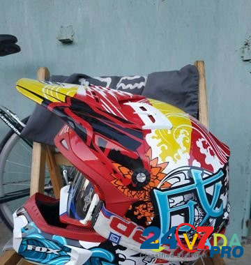 Шлем fox v2 колени щитки tld Yevpatoriya - photo 5