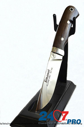 Тигр - Нож разделочный цельнометаллический сталь х12мф кованый Vorsma - photo 3