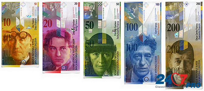 Куплю, обмен старые Швейцарские франки, бумажные Английские фунты стерлингов и др. Москва - изображение 3