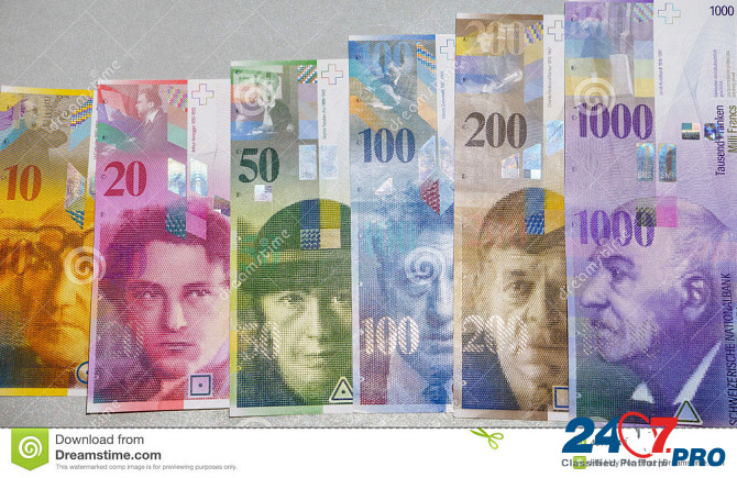 Куплю, обмен старые Швейцарские франки, бумажные Английские фунты стерлингов и др. Москва - изображение 1
