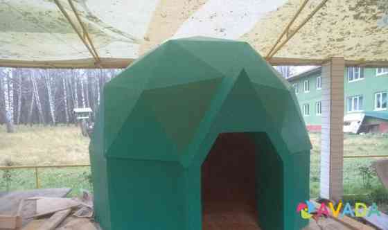 Купольная будка для собаки Khimki