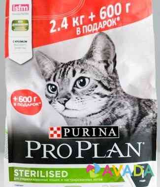 Сухой корм PRO plan для стерилизованных кошек, кро Барнаул