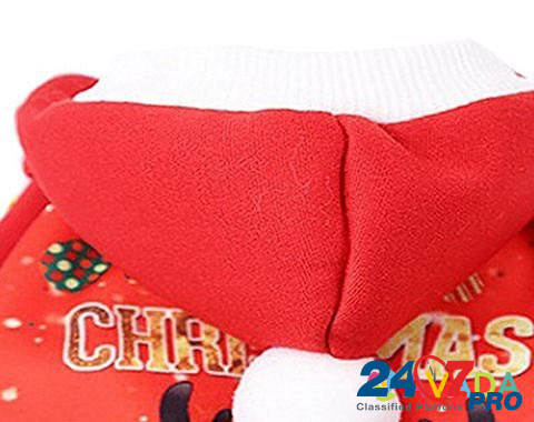 Рождественский костюм для маленьких собак, XS Мурманск - изображение 4