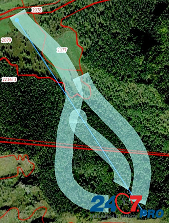 Территория (уклон) в Горном Алтае на берегу речки под горнолыжку с медицинский комплекс по пантолечению. Белокуриха - изображение 7