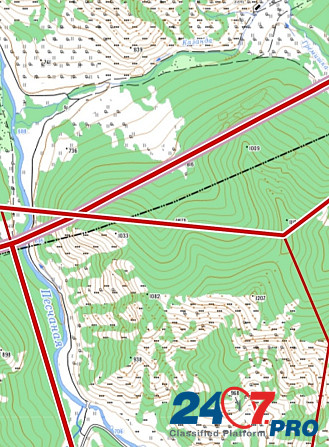 Территория (уклон) в Горном Алтае на берегу речки под горнолыжку с медицинский комплекс по пантолечению. Белокуриха - изображение 9