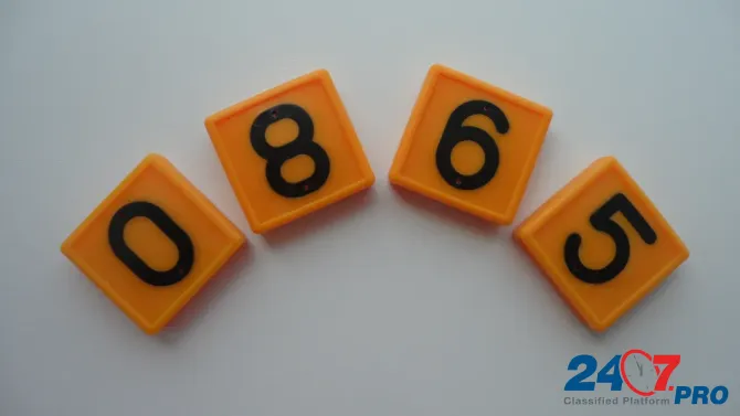 Номерной блок для ремней (от 0 до 9 желтый) КРС Воронеж - изображение 2