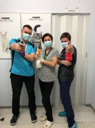 В ветеринарную клинику требуются ветврачи и ассистенты. Moscow