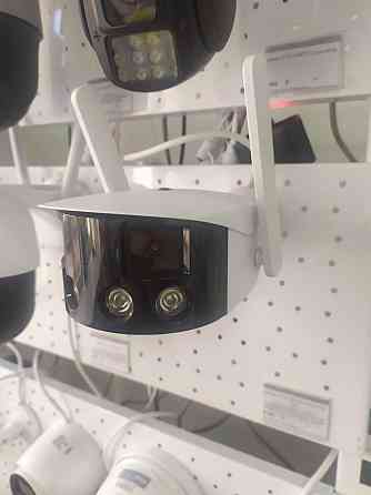 Панорамная наружная WiFi камера с двумя объективами Kerch
