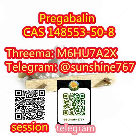 Telegram: @sunshine767 Pregabalin cas 148553-50-8 Moscow