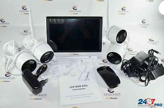 Комплект Wi-Fi XM-602(10.1)-2-4 IP камеры 2MP Kerch