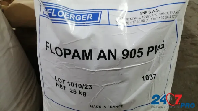 Анионный флокулянт Flopam AN 905 PWG, меш. 25 кг Ростов-на-Дону - изображение 1