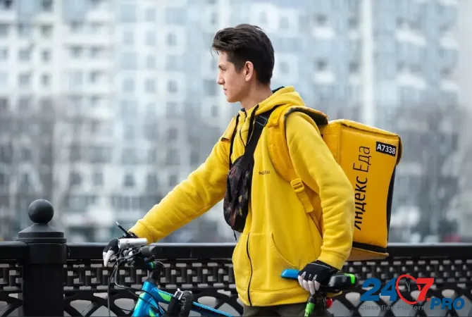 Пеший или велокурьер в Яндекс Еда Москва - изображение 3
