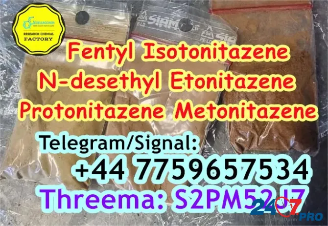 Strong fuf analogues buy N-desethyl Etonitazene Cas 2732926-26-8 Protonitazene Cas 119276-01-6 Isoto Khirdalan - photo 3