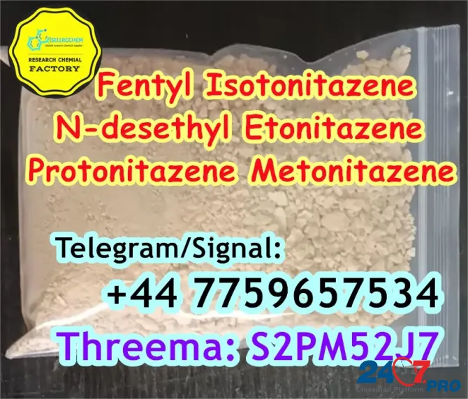 Strong fuf analogues buy N-desethyl Etonitazene Cas 2732926-26-8 Protonitazene Cas 119276-01-6 Isoto Khirdalan - photo 5