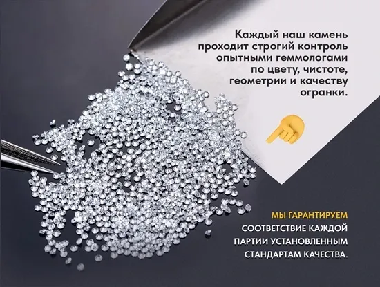 Hpht бриллиант искусственный, круг 1 мм цена/карат Kostroma