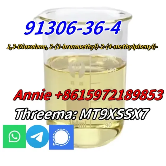 CAS 91306-36-4 Chemical Raw Material 2-(1-bromoethyl)-2-(p-tolyl)-1, 3-dioxolane Yellow Сьюдад-Боливар