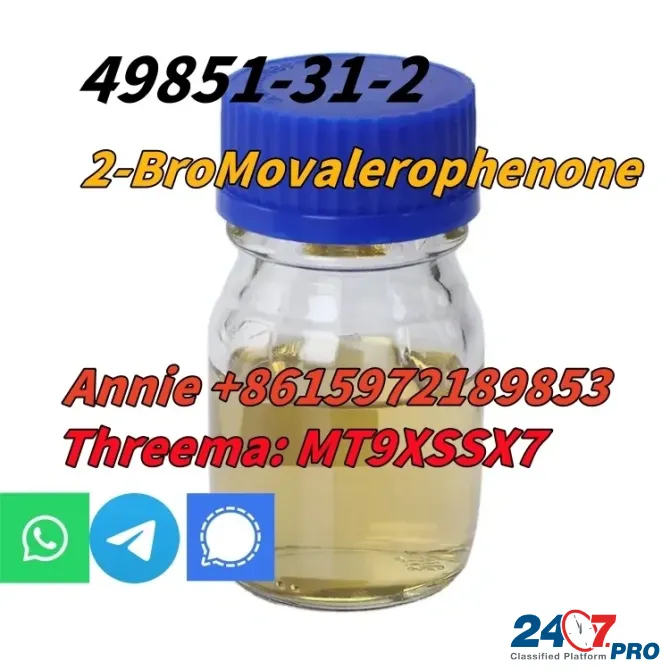 Hot sale CAS 49851-31-2 2-Bromo-1-Phenyl-Pentan-1-One factory price shipping fast and safety Сьюдад-Боливар - изображение 3