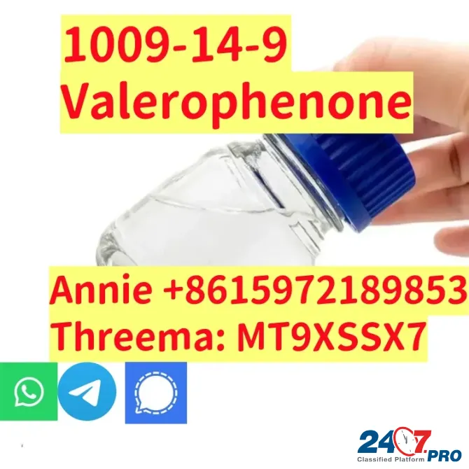 99% purity Valerophenone Cas 1009-14-9 factory price warehouse Europe Сьюдад-Боливар - изображение 1