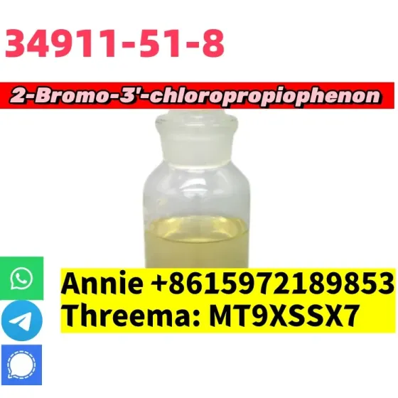 CAS 34911-51-8 2-Bromo-3'-chloropropiophen good quality safety shipping Сьюдад-Боливар