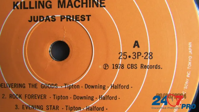LP Judas Priest, Killing Machine 78г., 1-ПРЕС, INS, JAPAN Нижний Новгород - изображение 9