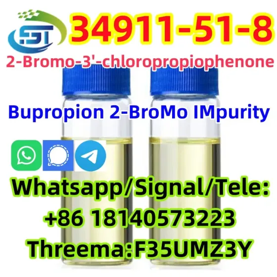 CAS 34911-51-8 2-Bromo-3'-chloropropiophen good quality safety shipping Барисал