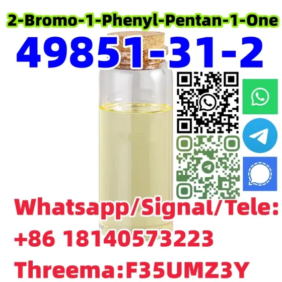 Buy Top Quality cas 49851-31-2 2-Bromo-1-Phenyl-Pentan-1-One EU warehouse Канберра