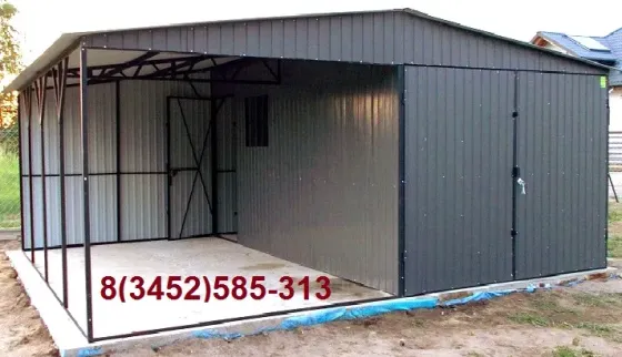Дачный хозблок-дровник-гараж от 9323 руб.кв.м. Tyumen'