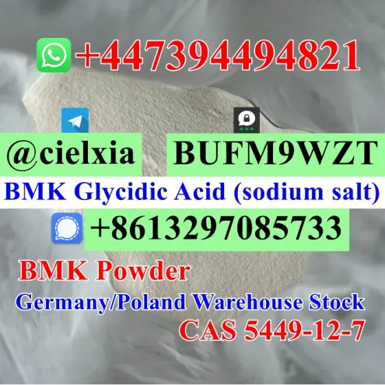 Signal@cielxia.18 Cheap Price CAS 5449-12-7 BMK Powder BMK Glycidic Acid (sodium salt) Moscow