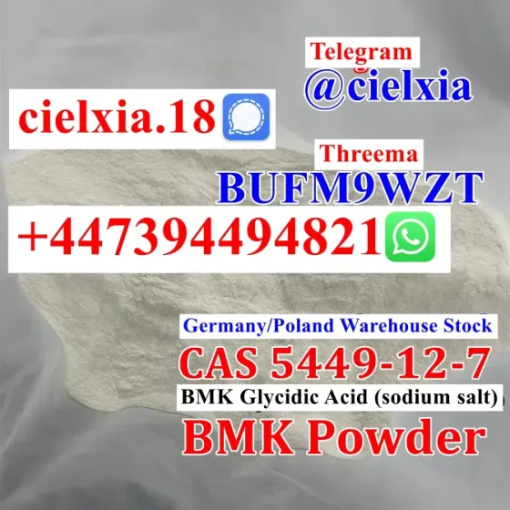 Signal@cielxia.18 Cheap Price CAS 5449-12-7 BMK Powder BMK Glycidic Acid (sodium salt) Moscow