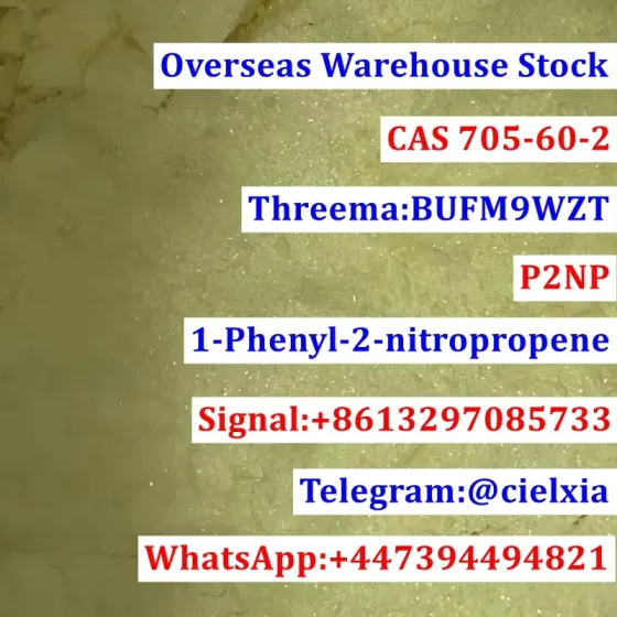 Signal@cielxia.18 P2NP 1-Phenyl-2-nitropropene CAS 705-60-2 Warehouse Moscow
