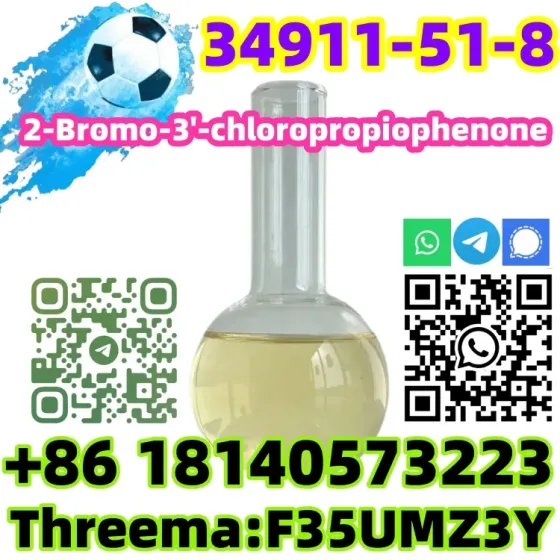 Buy Manufacturer High Quality CAS 34911-51-8 2-Bromo-3'-chloropropiophen with Safe Delivery Donetsk