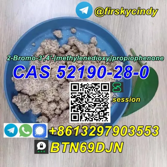 Telegram@firskycindy CAS 521920-28-0 2-Bromo-3′, 4′-(methylenedioxy)propiophenone Canberra