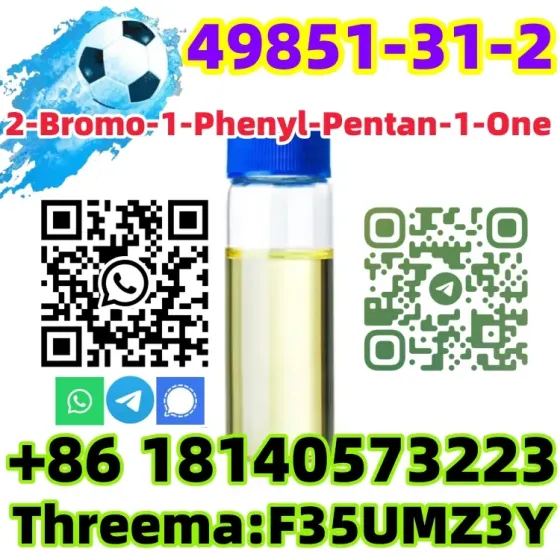 Buy Top Quality cas 49851-31-2 2-Bromo-1-Phenyl-Pentan-1-One EU warehouse Bridgetown